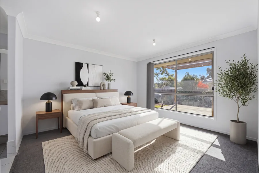 Bedroom, styled